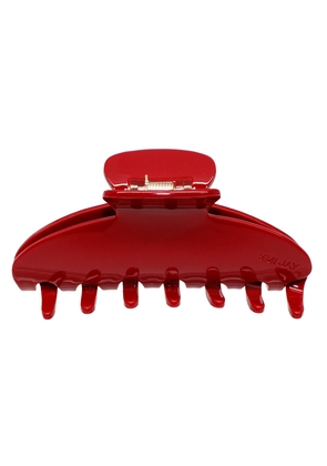 Big Effing Claw Clip: Cherry Kiss (Solid Red)
