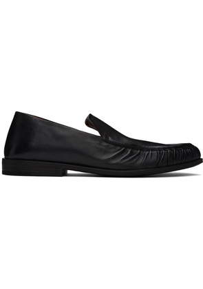 Marsèll Black Gathered Loafers