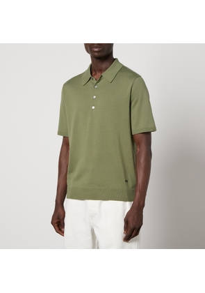 PS Paul Smith Organic Cotton Knit Polo Shirt - S