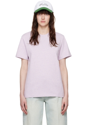 A.P.C. Purple Standard 'Rue Madame' T-Shirt