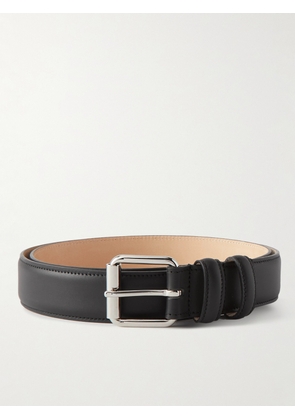 A.P.C. - 3cm Paris Leather Belt - Men - Black - EU 85