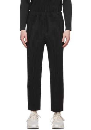 HOMME PLISSÉ ISSEY MIYAKE Black Monthly Color February Trousers