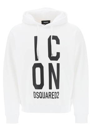 Dsquared2 Icon Squared Cool Fit Hoodie With Logo Print