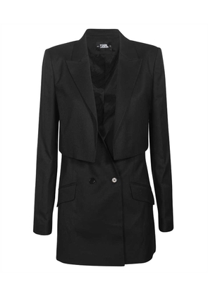 Karl Lagerfeld Double Breasted Blazer