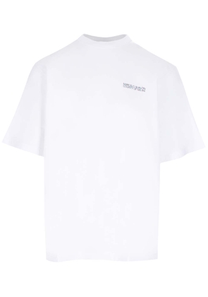 Marcelo Burlon White Tempera Cross T-Shirt
