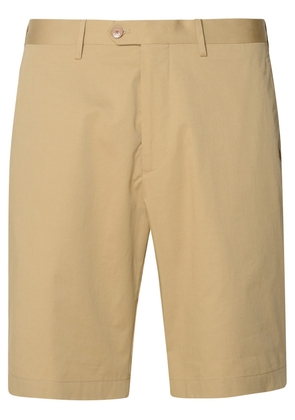 Etro Beige Cotton Bermuda Shorts