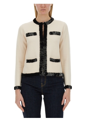 Tory Burch Sequin-Embellished Cardigan