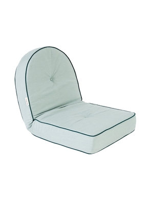 business & pleasure co. Reclining Pillow Lounger in Rivie Green - Green. Size all.