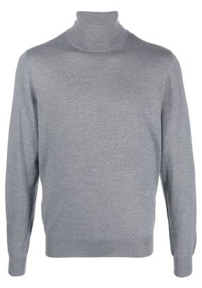 Corneliani roll-neck long-sleeve jumper - Grey