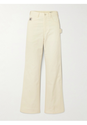 BODE - Knolly Brook High-rise Straight-leg Jeans - White - 26,27,28,29,30