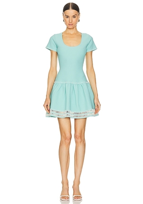 Alexis Lorie Dress in Teal. Size L, S, XS.