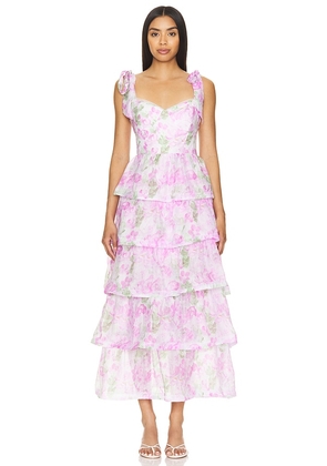 ASTR the Label Zirconia Dress in Lavender. Size L.