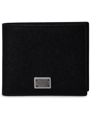 Dolce & Gabbana Dauphine Wallet In Black Leather