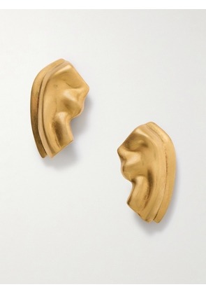 KHAITE - Amato Gold-tone Earrings - One size