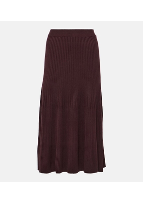 Altuzarra Ireene ribbed-knit midi skirt