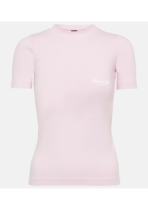 Balenciaga Printed cotton jersey T-shirt