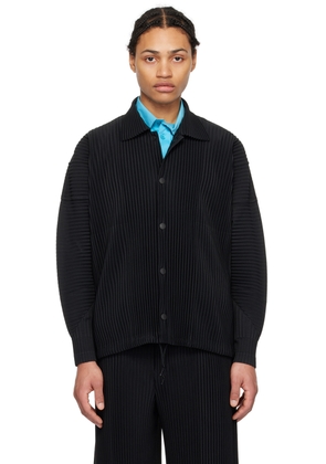 HOMME PLISSÉ ISSEY MIYAKE Black Monthly Color February Jacket