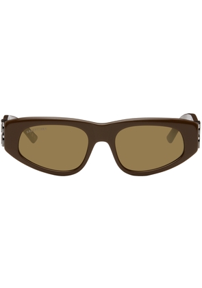 Balenciaga Brown Dynasty D-Frame Sunglasses
