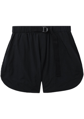 Sea plain belted shorts - Black