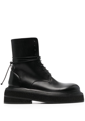 Marsèll knee-length combat boots - Black