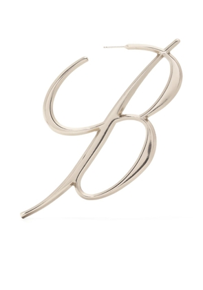 Blumarine B-motif single earring - Gold