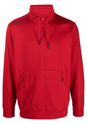 RLX Ralph Lauren logo-print jersey sweatshirt - Red