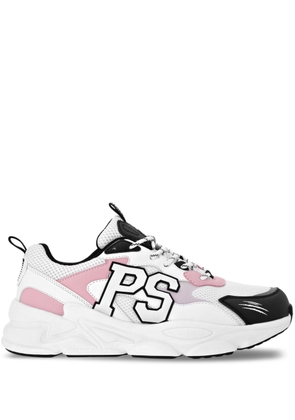 Plein Sport Lo-Top logo-patch sneakers - White