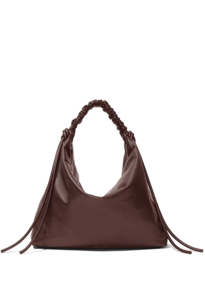 Proenza Schouler large Drawstring leather shoulder bag - Brown