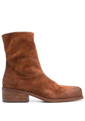 Marsèll suede ankle-length boots - Brown