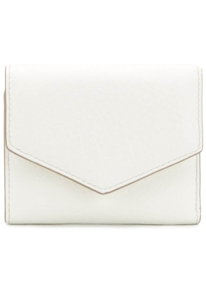 Maison Margiela leather envelope wallet - White