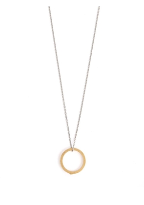 Maison Margiela Star-logo ring pendant necklace - Gold
