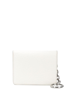 Maison Margiela four-stitch leather wallet - White