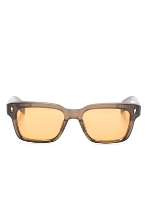 Jacques Marie Mage Molino 55 rectangle-frame sunglasses - Neutrals