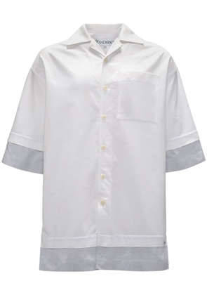 JW Anderson layered cotton shirt - White
