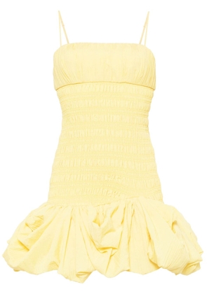 Acler Welland mini-dress - Yellow