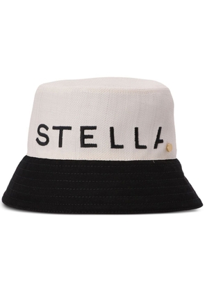 Stella McCartney logo-print bucket hat - Neutrals