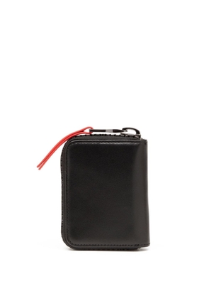 Diesel Zip-D leather keyholder wallet - Black