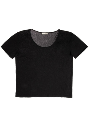 The Row cotton-cashmere blend T-shirt - Black
