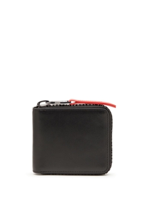 Diesel bi-fold leather wallet - Black