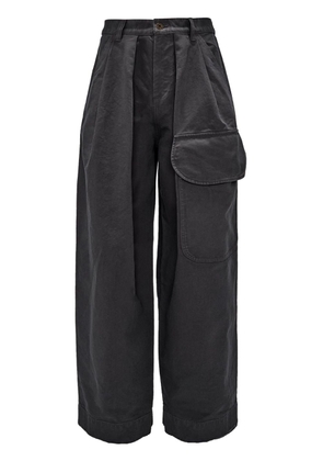 JW Anderson organic cotton loose fit trousers - Grey
