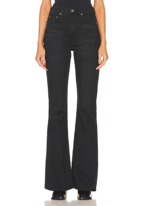 GRLFRND Carine High Rise Flare in Fort Mason - Black. Size 29 (also in 28, 31, 32).
