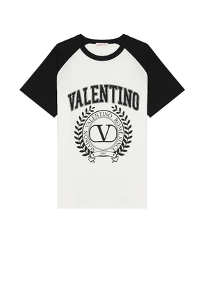 Valentino T-shirt in White & Black - White. Size S (also in ).