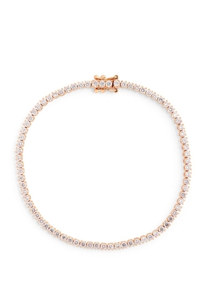 Anita Ko Rose Gold And Diamond Hepburn Bracelet