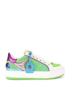 Kurt Geiger London Leather Southbank Tag Sneakers