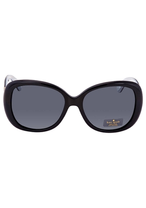Kate Spade Polarized Grey Rectangular Ladies Sunglasses JUDYANN/P/S 09HT/M9 56