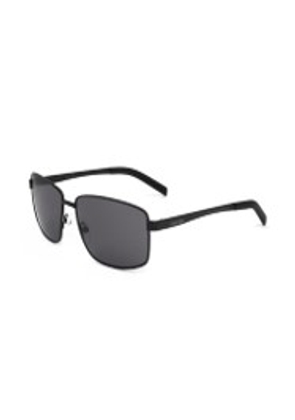 Calvin Klein Grey Rectangular Mens Sunglasses CK22122S 002 60