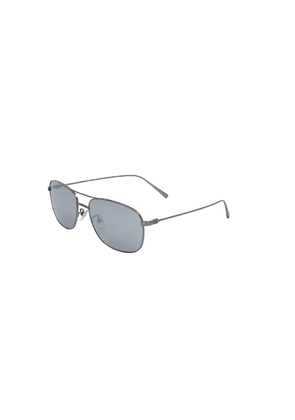 Ermenegildo Zegna Grey Navigator Mens Sunglasses EZ0111-D 08C 59