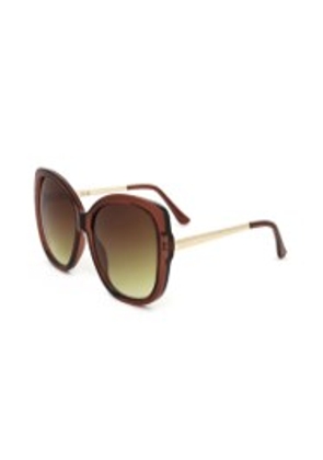 Calvin Klein Brown Gradient Butterfly Ladies Sunglasses CK22548S 210 59