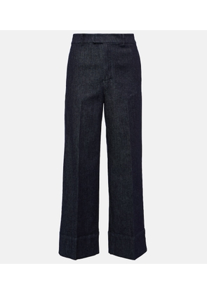 'S Max Mara Urano pleated wide-leg jeans