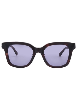 Moncler Audree Violet Square Ladies Sunglasses ML0266-F 62Y 50